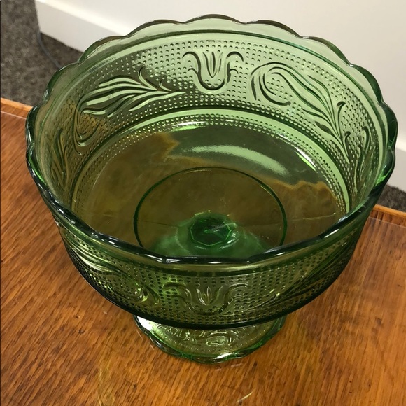 Vintage Glass Candy Dish - Picture 2 of 4
